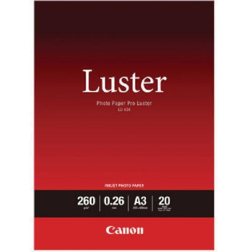 Папір Canon A3 Luster Photo Paper Pro LU-101, 20 арк.