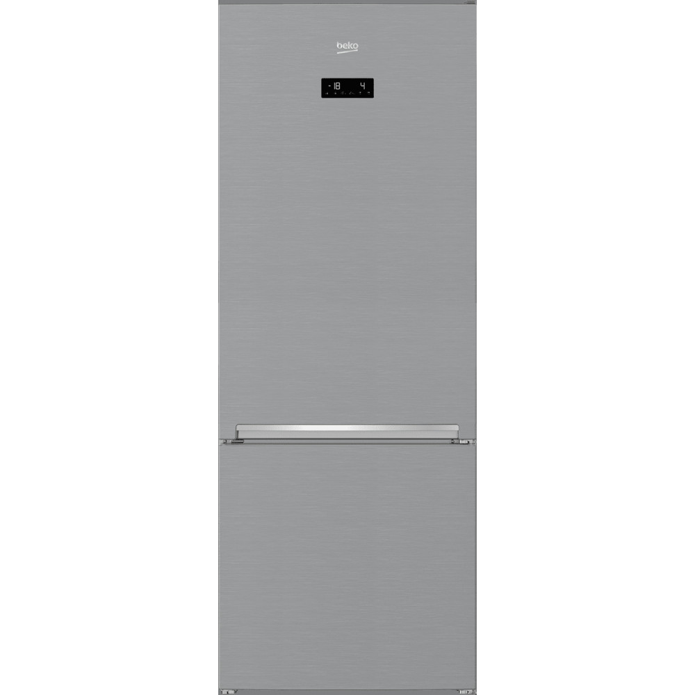 Холодильник Beko з нижн. мороз., 192x70x75, xолод.відд.-356л, мороз.відд.-145л, 2дв., А++, NF, дисплей, HarvestFresh, нерж