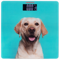 Ваги Ardesto підлогові Dog, 150кг, AAAx2 в комплекті, скло, багатокольорові