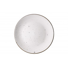 Тарілка десертна Ardesto Bagheria Bright white, 19см, кераміка, білий