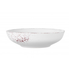 Тарілка супова Ardesto Lucca Winter white, 20см, кераміка, білий