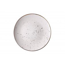 Тарілка обідня Ardesto Bagheria Bright white, 26см, кераміка, білий