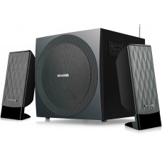 Акустична система MICROLAB M-300U 2.1, 38W, mini-jack/USB/SD/FM, чорний