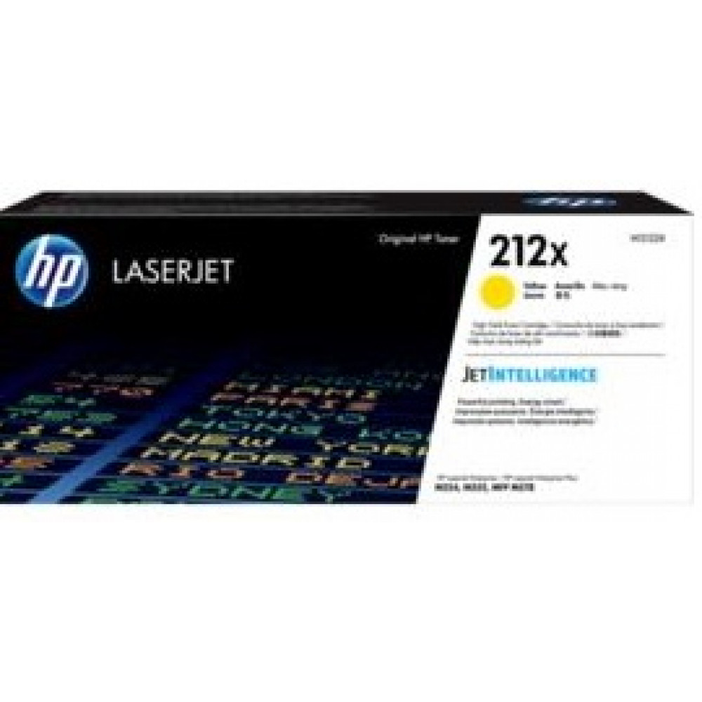 Картридж HP 212X CLJ M554/M555/M578 Yellow (10000 стор)