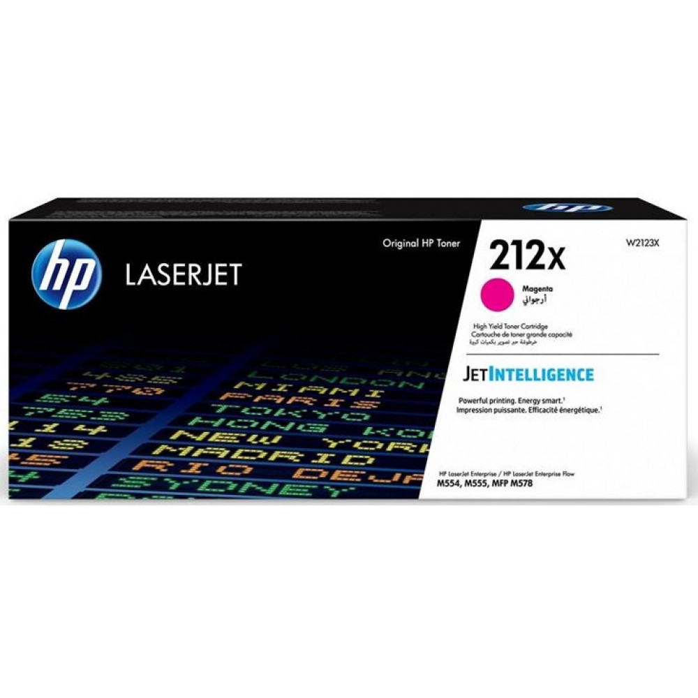 Картридж HP 212X CLJ M554/M555/M578 Magenta (10000 стор)