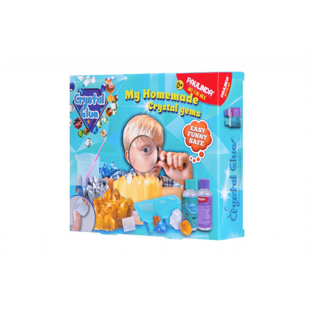 Набір для творчості Paulinda Crystal glue DIY Кристали 6в1