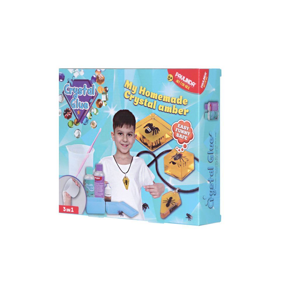 Набір для творчості Paulinda Crystal glue DIY Кулони 3в1