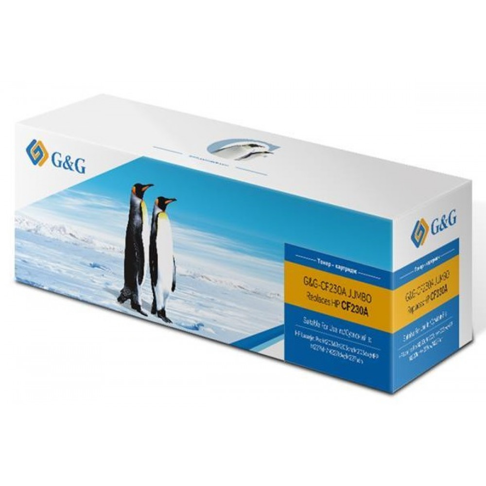 Картридж G&G до HP 30A M203/M227 CF230A Black (3500 стор) підвищена ємність
