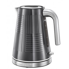 Електрочайник Russell Hobbs Geo Steel, 1.7л, метал, чорний