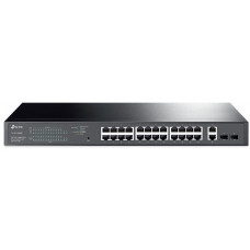 Комутатор TP-LINK TL-SG1428PE 24xGE (24xPoE) 2xSFP, 250Вт, WebSmart