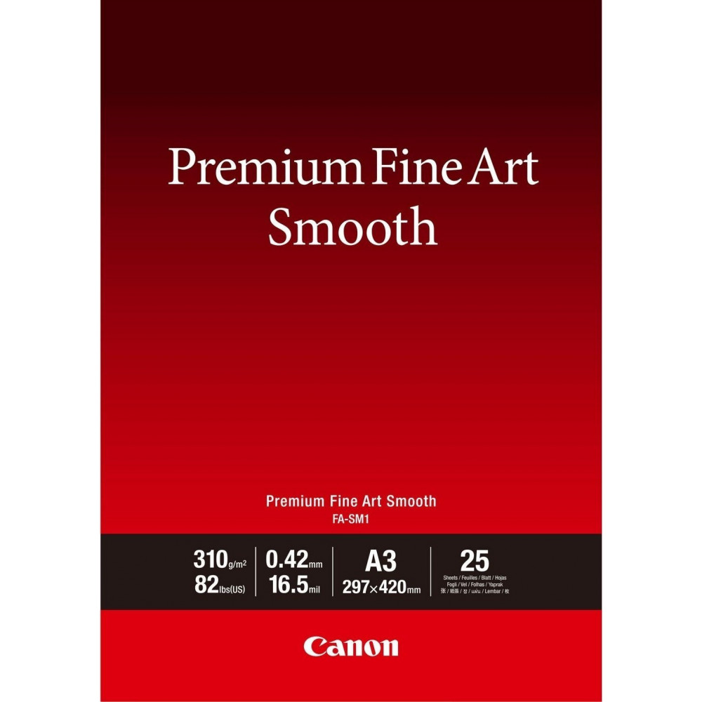 Папір Canon A3 FineArt Paper FA-SM1, 25 арк.