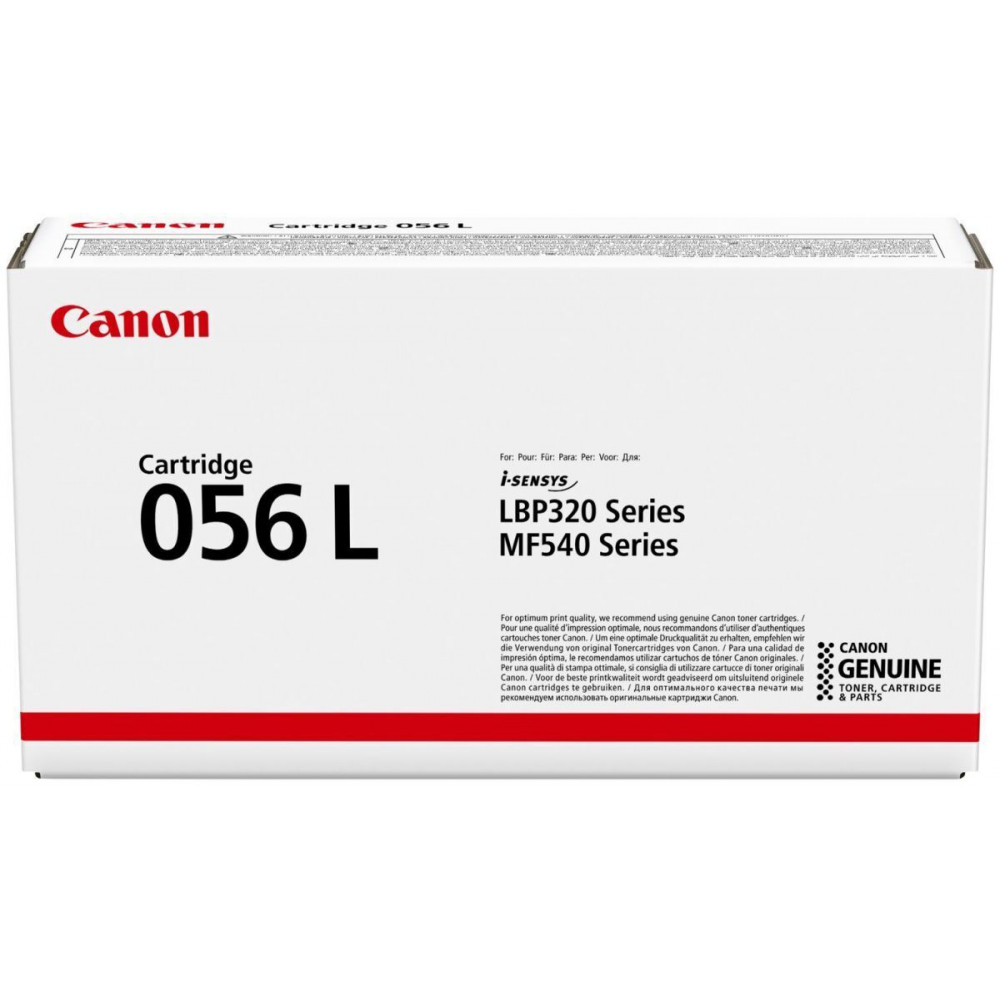 Картридж Canon 056L LBP325X/MF542/MF543 Black (5100 стор)