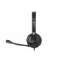 Гарнітура ПК стерео On-ear 2E CH12 mini-jack, omni-mic, 1.2м, чорний