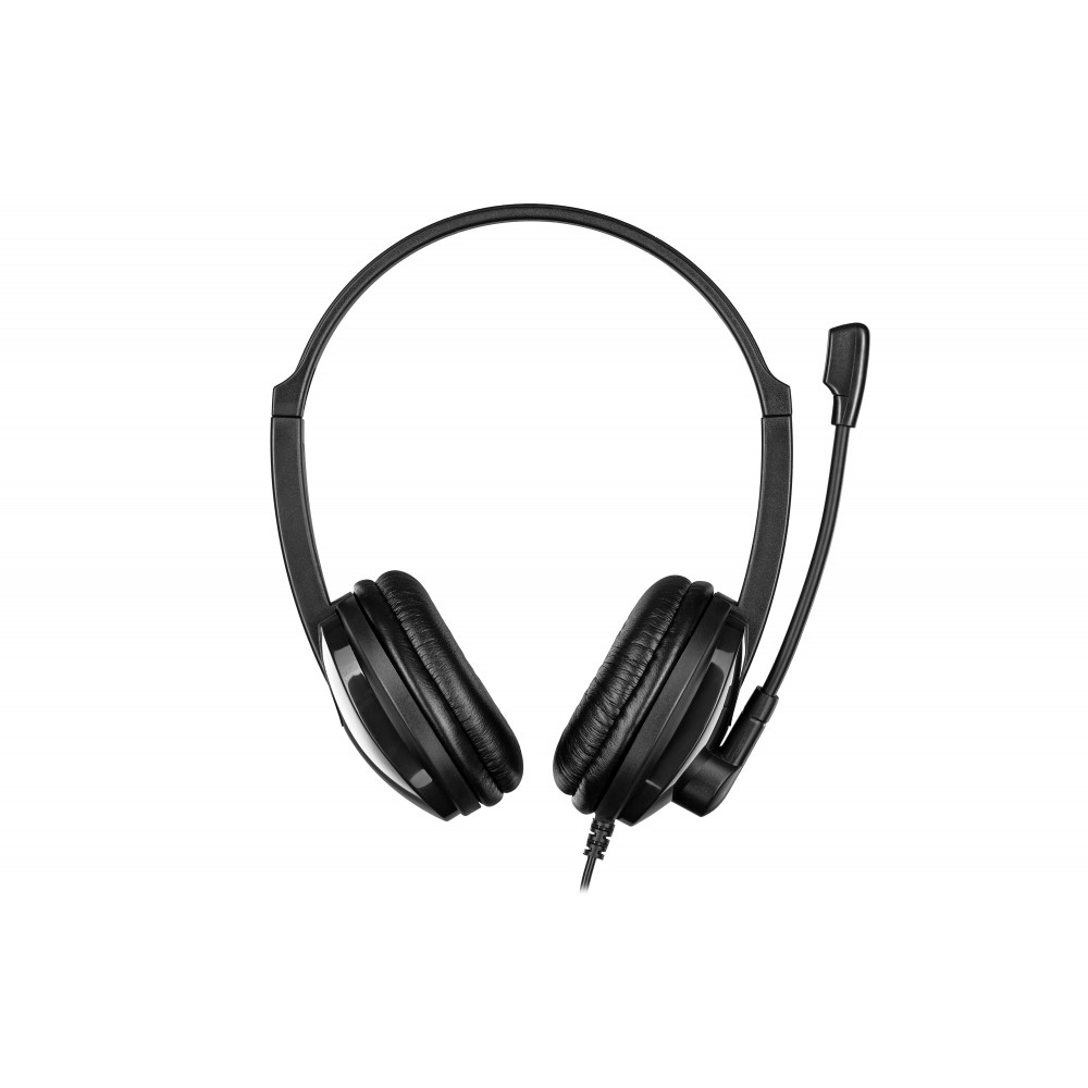 Гарнітура ПК стерео On-ear 2E CH12 USB, omni-mic, 2м, чорний