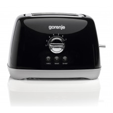 Тостер Gorenje, 900Вт, пластик-метал, чорний Тостер Gorenje, 900Вт, пластик-метал, чорний