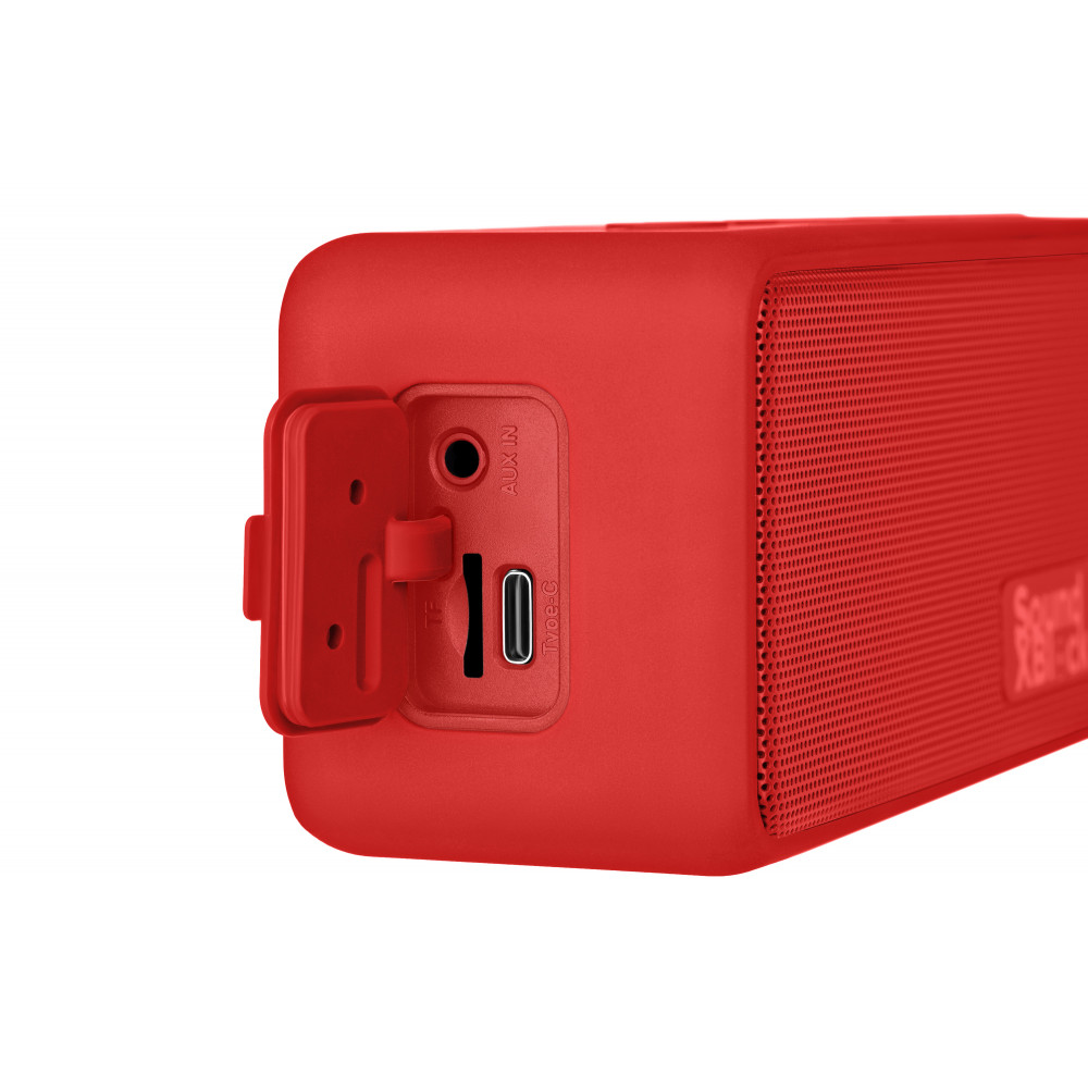 Акустична система 2E SoundXBlock TWS, MP3, Wireless, Waterproof Red