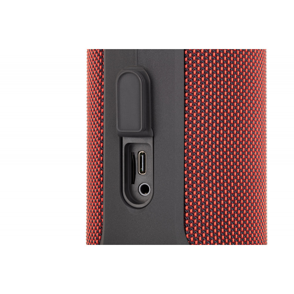 Акустична система 2E SoundXTube TWS, MP3, Wireless, Waterproof Red