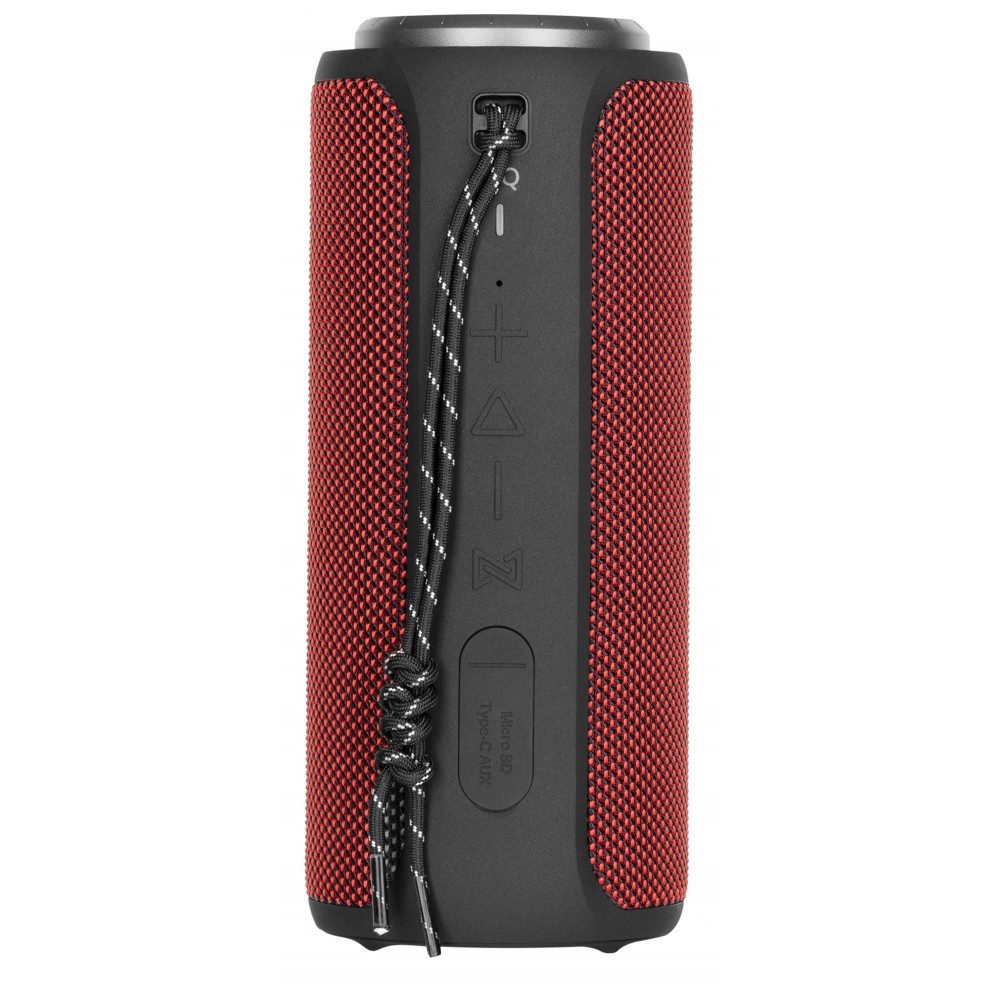 Акустична система 2E SoundXTube TWS, MP3, Wireless, Waterproof Red
