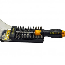 Викрутка Stanley Multibit набір 35шт, бітотримач 1/4 Викрутка Stanley Multibit набір 35шт, бітотримач 1/4