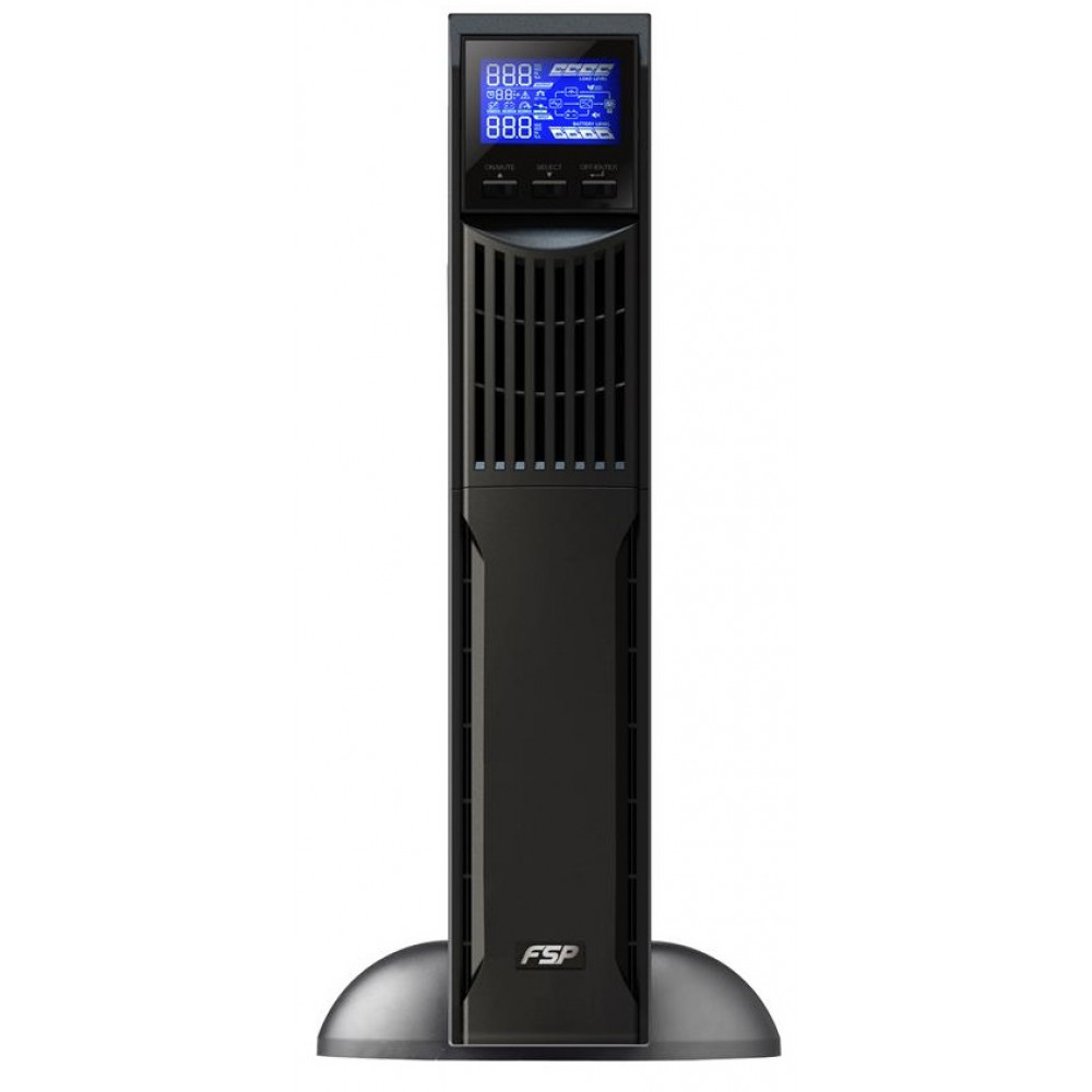 Джерело безперебійного живлення FSP Champ 1K RM, 1000VA/900W, RT2U, LCD, USB, 6xС13