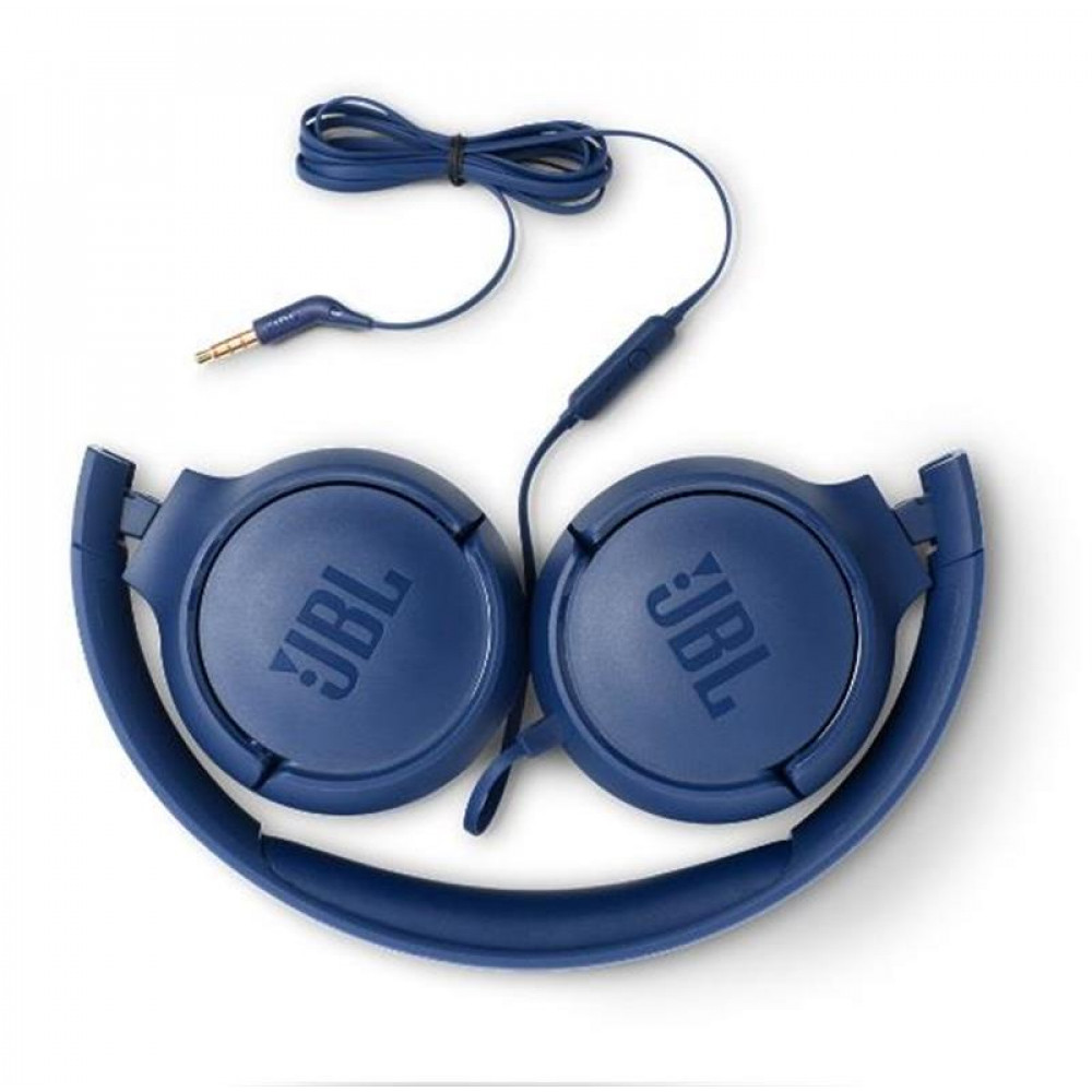 Гарнiтура JBL Tune 500 Blue (JBLT500BLU)