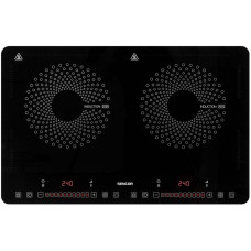 Плитка настільна Sencor індукційна , комф. - 2, 1.4+2Вт,  управл - сенсор, чорний