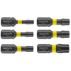 Біти GRAPHITE, набір 6шт, 1/4