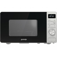 Мікрохвильова піч Gorenje, 23л, міх. управл., 800Вт, гриль, дисплей, нерж