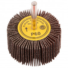 Диск шліфувальний пелюстковий з хвостовиком GRAPHITE, 60х30мм, K60