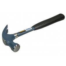Молоток столярний Stanley Bluestrike Curve Claw, 450г, рукоятка трубчаста з флокованою вініловою накладкою, цвяходер Молоток столярний Stanley Bluestrike Curve Claw, 450г, рукоятка трубчаста з флокованою вініловою накладкою, цвяходер