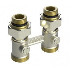 Клапан запірний Danfoss RLV-KB, H-подібний, нижнє підкл, DN15, 1/2