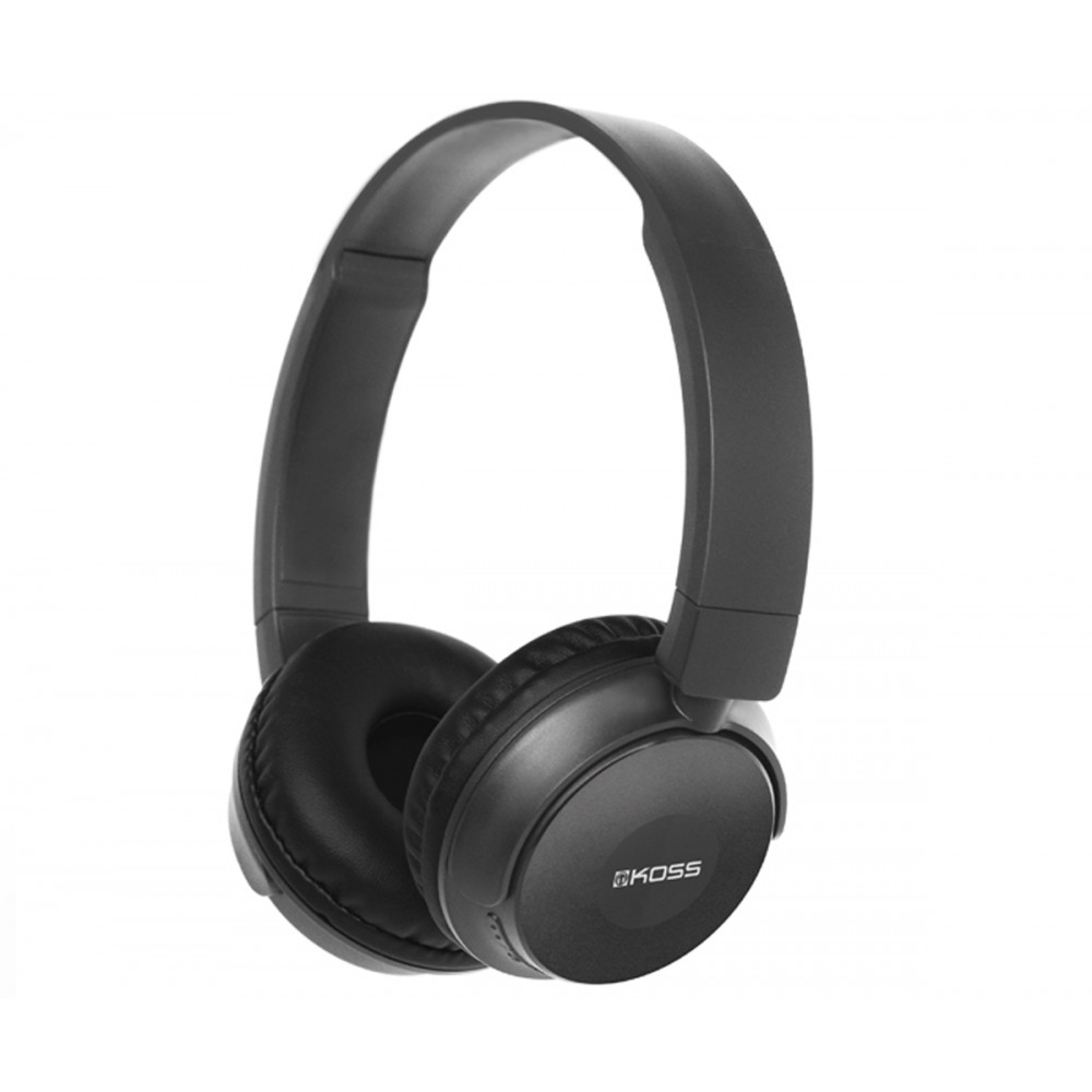Навушники On-Ear Koss BT330i, BT 5.0, Wireless, 3.5 mini-jack, Mic, Чорний