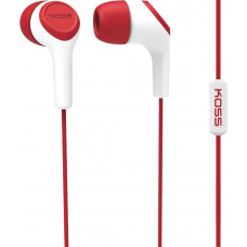 Навушники In-Ear Koss KEB15iR, 3.5 mini-jack, Mic, Червоний Навушники In-Ear Koss KEB15iR, 3.5 mini-jack, Mic, Червоний