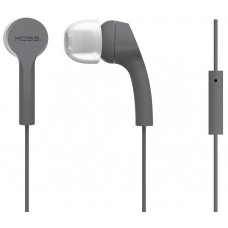 Навушники In-Ear Koss KEB9iGry, 3.5 mini-jack, Mic, Сірий