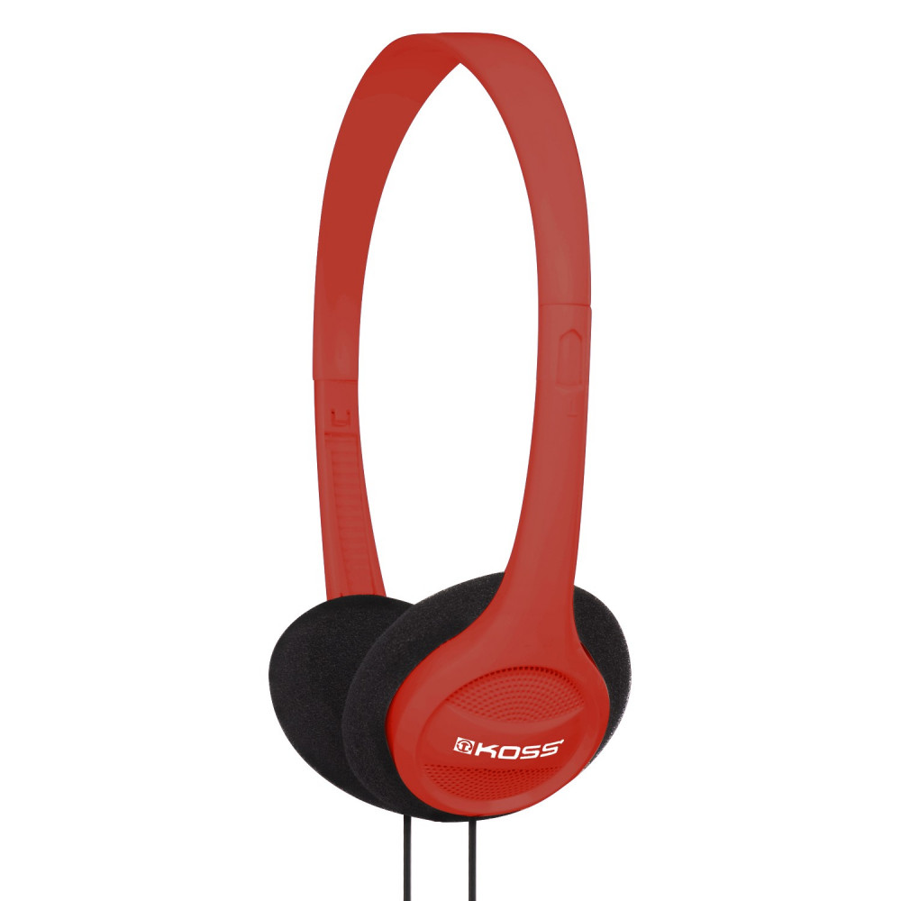 Навушники On-Ear Koss KPH7r, 3.5 mini-jack, 1.2м, Червоний
