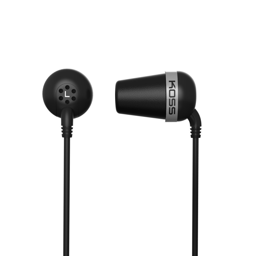 Навушники In-Ear Koss  The Plug Noise Isolating, 3.5 mini-jack, Чорний