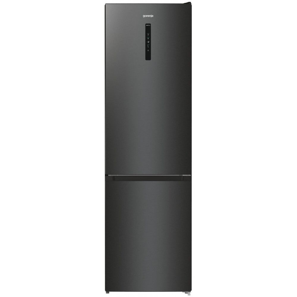 Холодильник з нижн. мороз. камерою Gorenje NRK620EABXL4, 200х60х60см, 2 двері, 235( 96)л, А++, Total NF , Зона св-ті, Зовн. Дисп