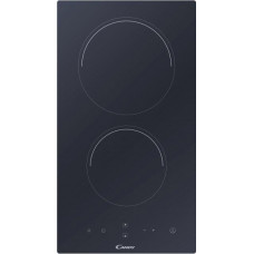 Варильна поверхня Candy електрична склокерамічна, 30см, доміно, чорний