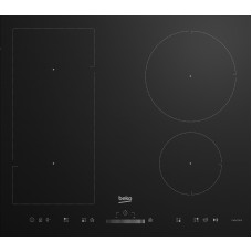 Варильна поверхня Beko індукційна, 60см, розширена зона, чорний Варильна поверхня Beko індукційна, 60см, розширена зона, чорний