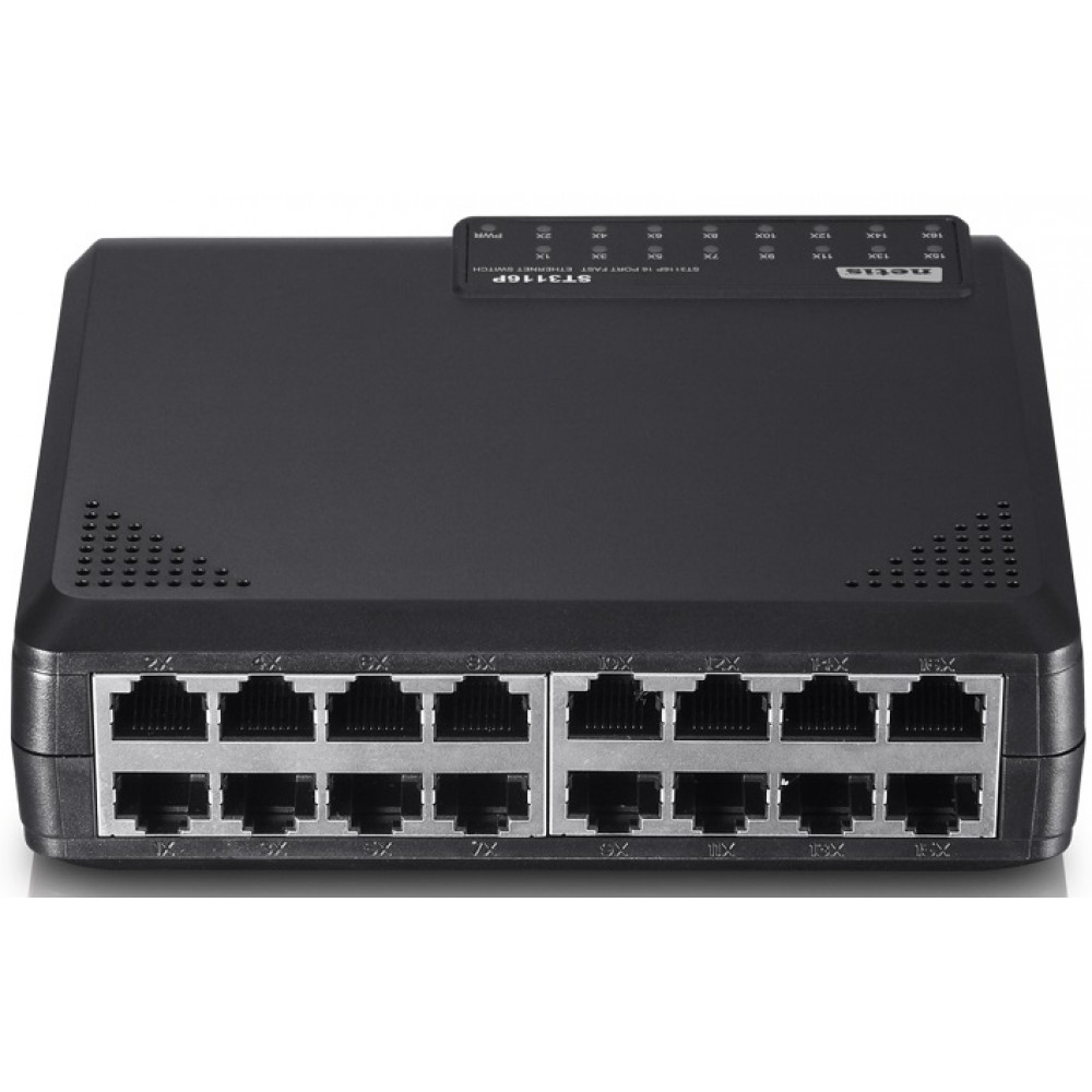 Комутатор Netis ST3116P 16xFE, Некерований