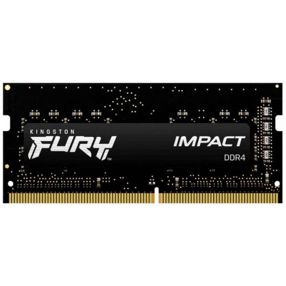 Пам'ять ноутбука Kingston DDR4 16GB 2666 FURY Impact