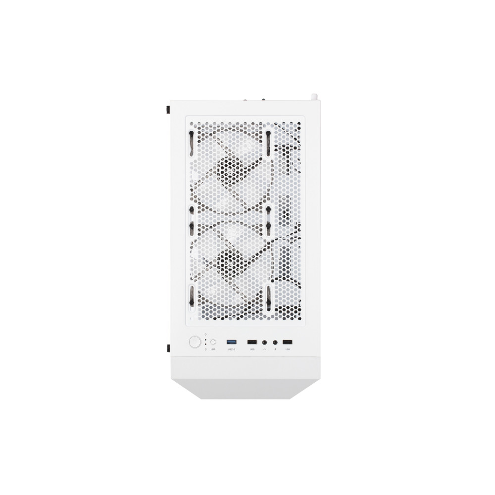 Корпус 2E GAMING Turbo G2057W без БЖ 2xUSB3.0, 1xUSB2.0, 1x200мм ARGB, 3x120мм ARGB, VGA 345мм, LCS ready, HUB, TG Side Panel, ATX, білий