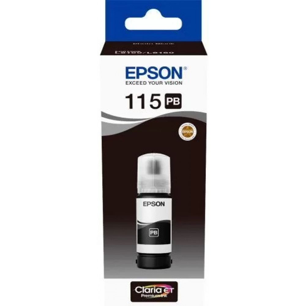 Контейнер з чорнилом Epson 115 EcoTank L8160/L8180 black