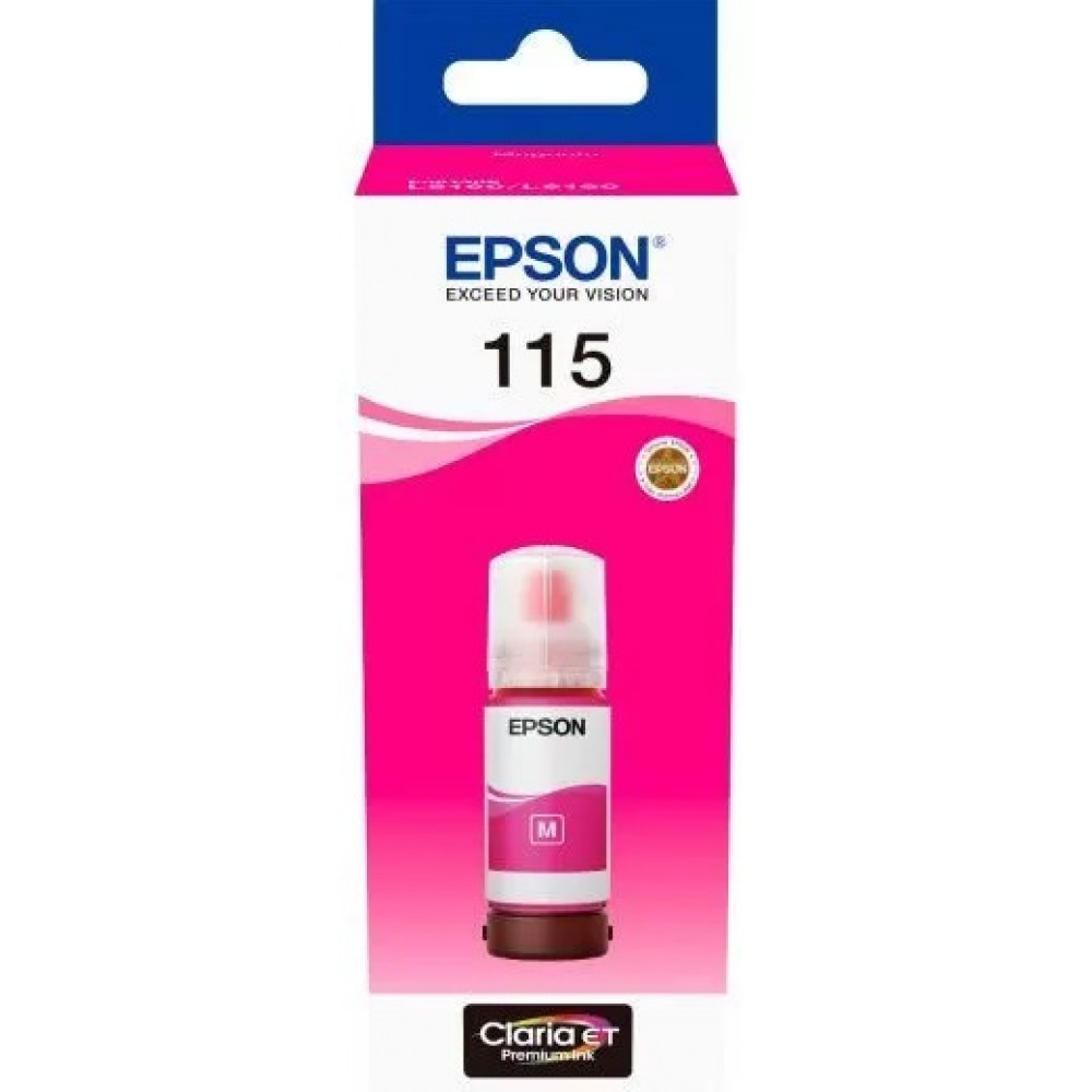 Контейнер з чорнилом Epson 115 EcoTank L8160/L8180 magenta