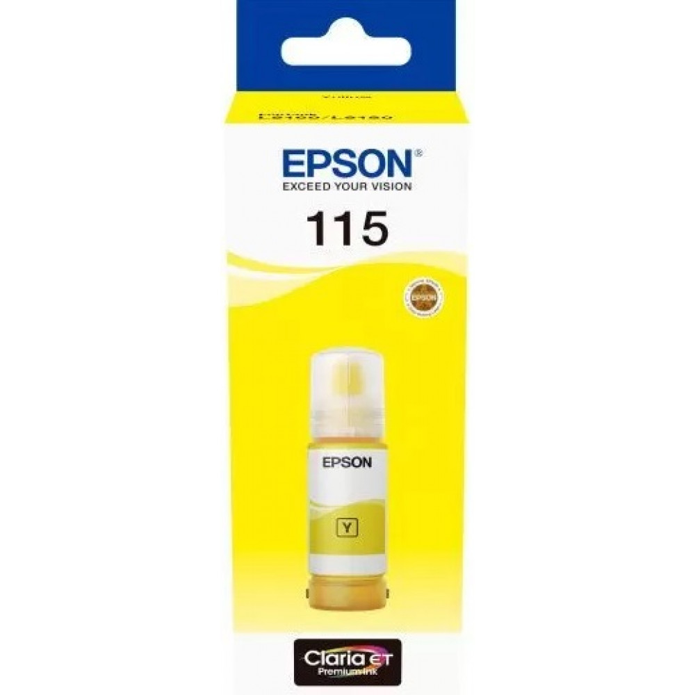 Контейнер з чорнилом Epson 115 EcoTank L8160/L8180 yellow