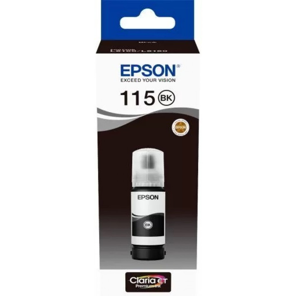 Контейнер з чорнилом Epson 115 EcoTank L8160/L8180 black pigm
