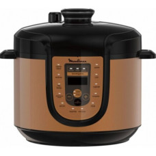 Мультиварка-скороварка Moulinex, 1000Вт, чаша-5л, сенсорне керув., метал/пластик, бронзово-чорний