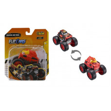 Машинка-трансформер Flip Cars 2в1 Монстр-трак Лев