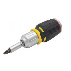 Викрутка Stanley Stubby набір 7шт, бітотримач реверсний, 6 біт, SL,PH,PZ Викрутка Stanley Stubby набір 7шт, бітотримач реверсний, 6 біт, SL,PH,PZ