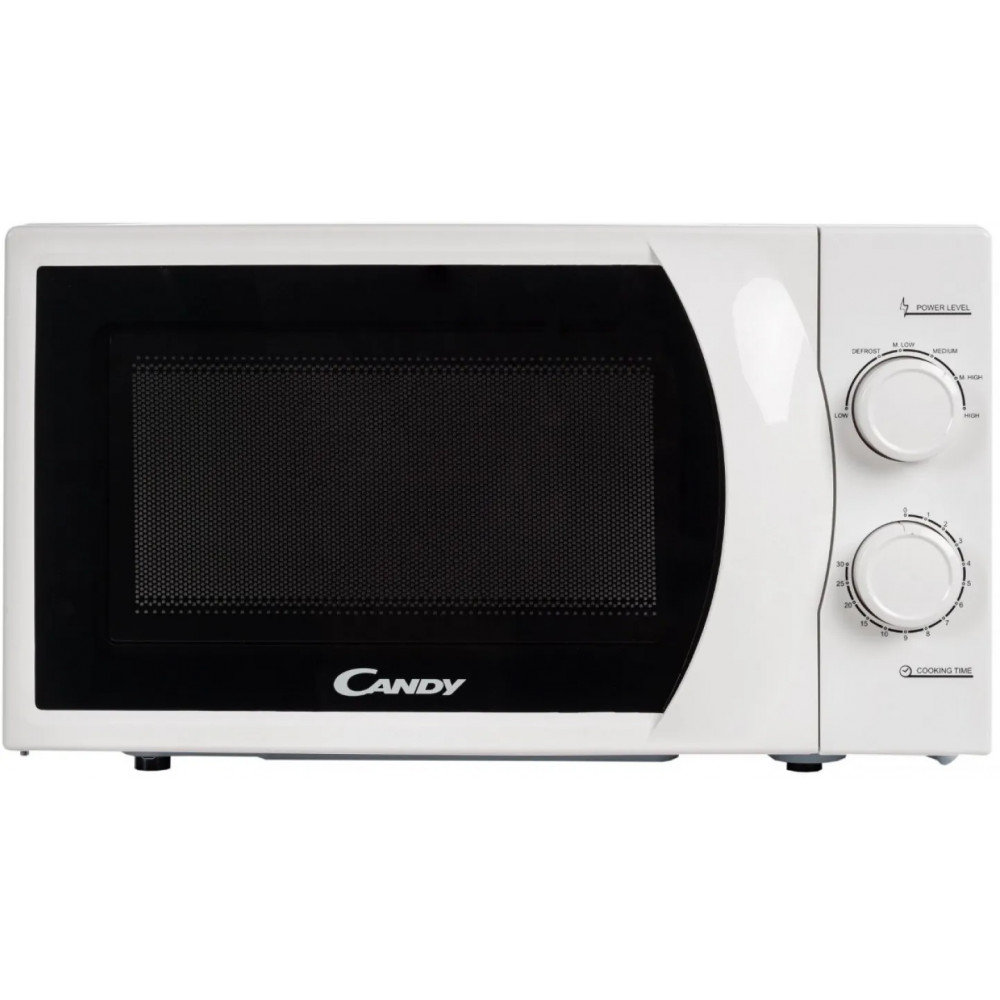 Мікрохвильова піч Candy, 20л, мех.керув., 700Вт, білий